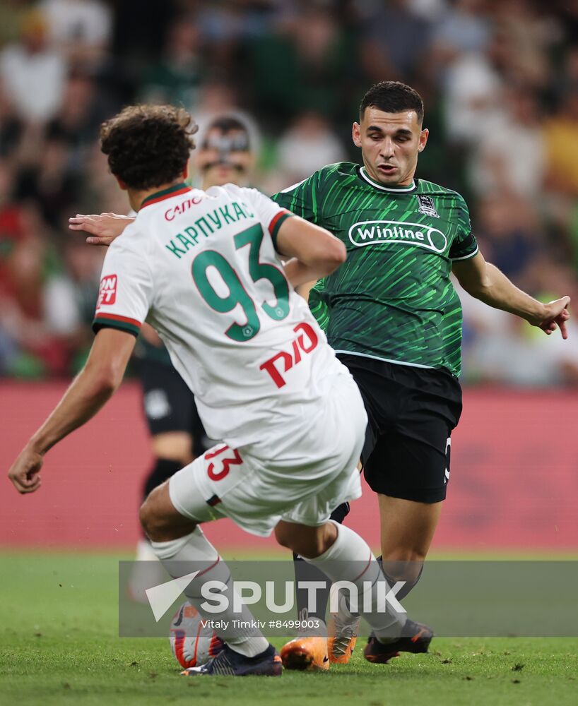 Russia Soccer Premier-League Krasnodar - Lokomotiv