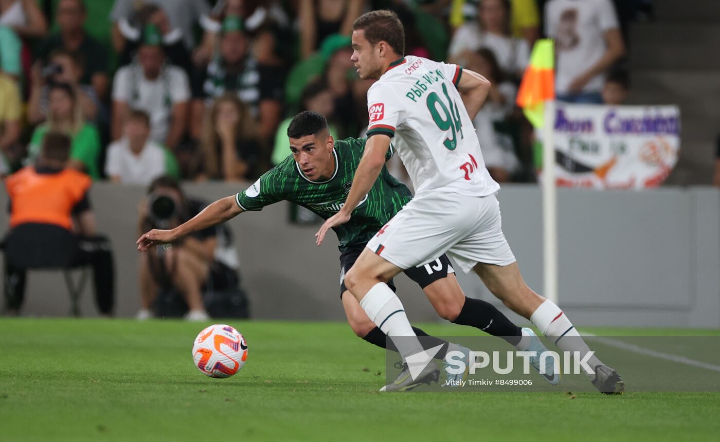 Russia Soccer Premier-League Krasnodar - Lokomotiv