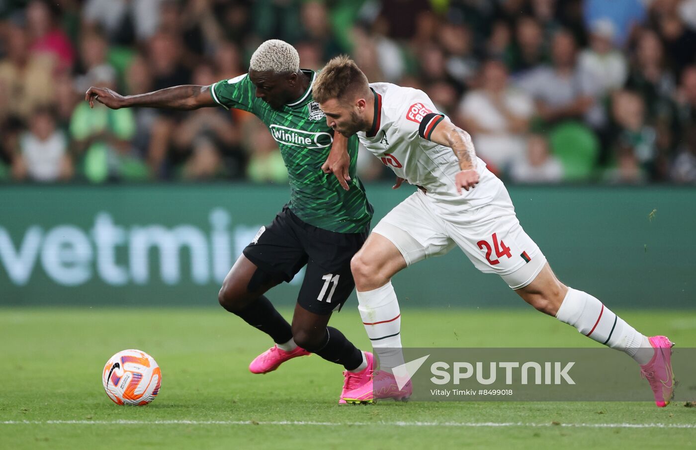 Russia Soccer Premier-League Krasnodar - Lokomotiv