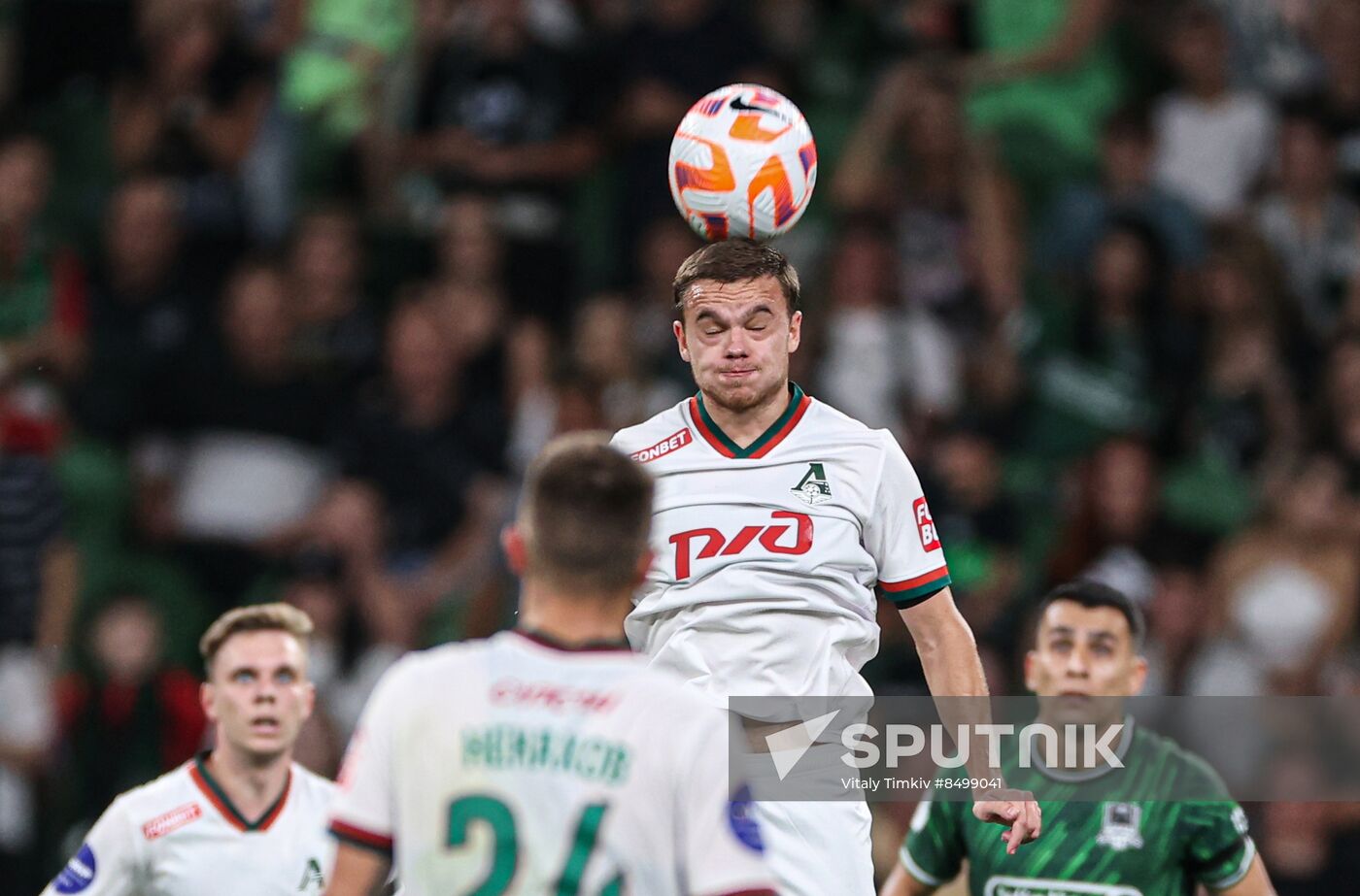 Russia Soccer Premier-League Krasnodar - Lokomotiv