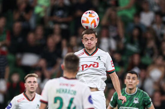 Russia Soccer Premier-League Krasnodar - Lokomotiv