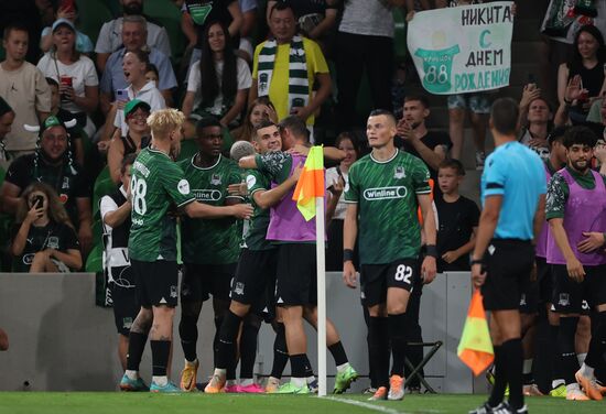 Russia Soccer Premier-League Krasnodar - Lokomotiv