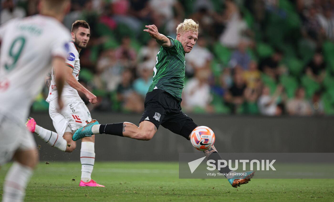 Russia Soccer Premier-League Krasnodar - Lokomotiv