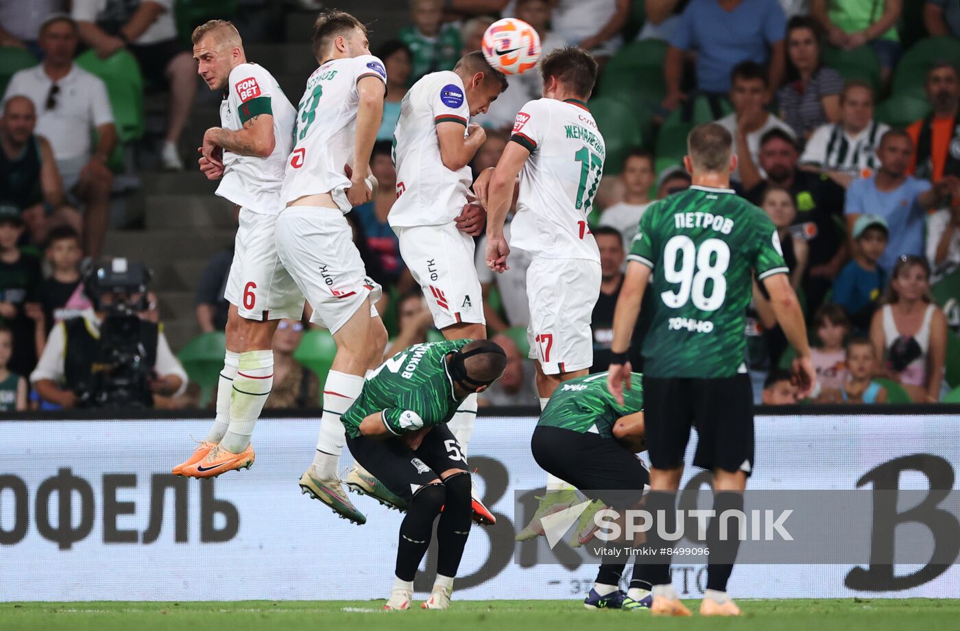 Russia Soccer Premier-League Krasnodar - Lokomotiv