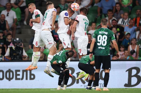 Russia Soccer Premier-League Krasnodar - Lokomotiv