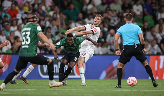 Russia Soccer Premier-League Krasnodar - Lokomotiv