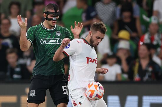 Russia Soccer Premier-League Krasnodar - Lokomotiv