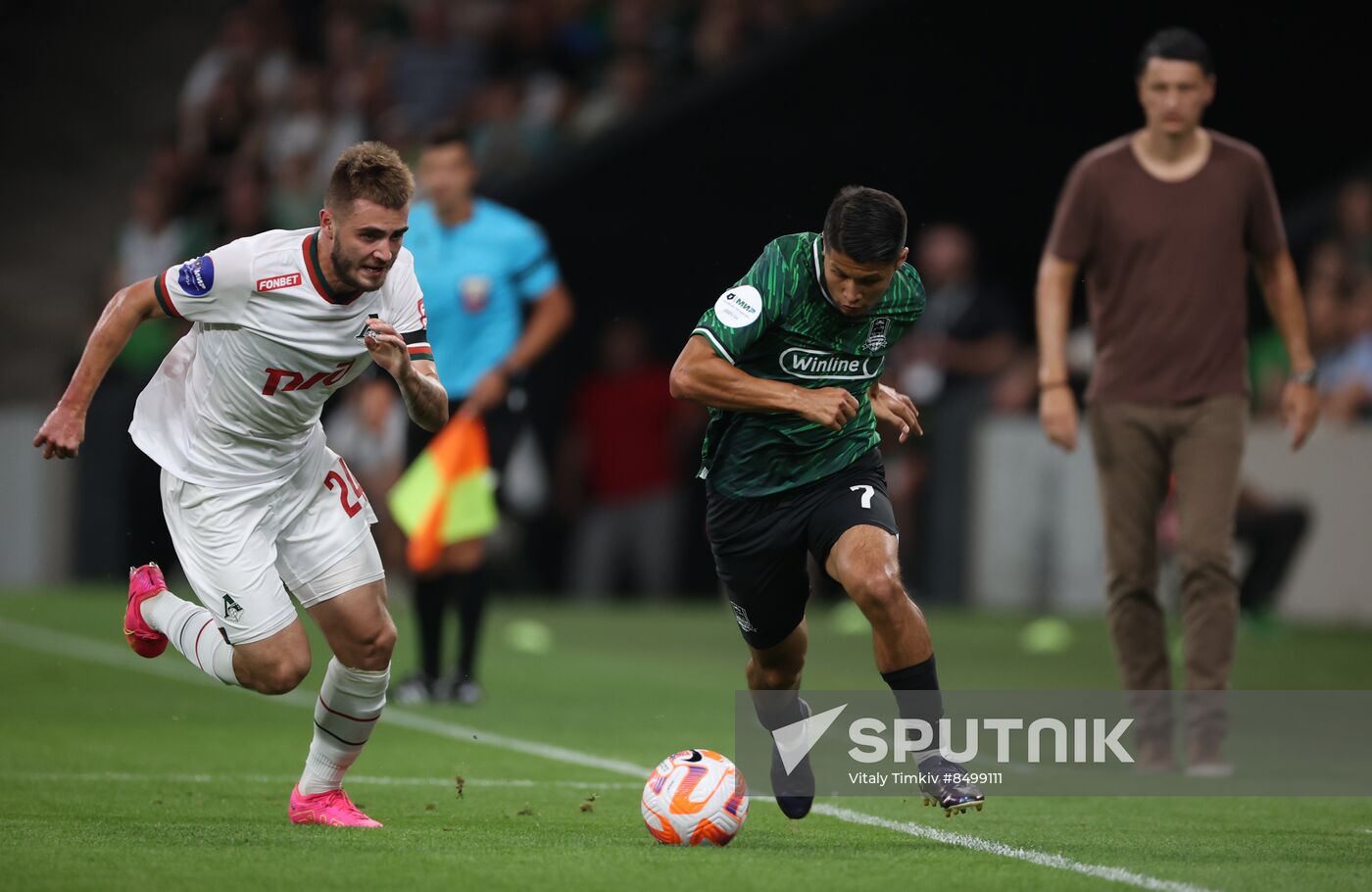 Russia Soccer Premier-League Krasnodar - Lokomotiv