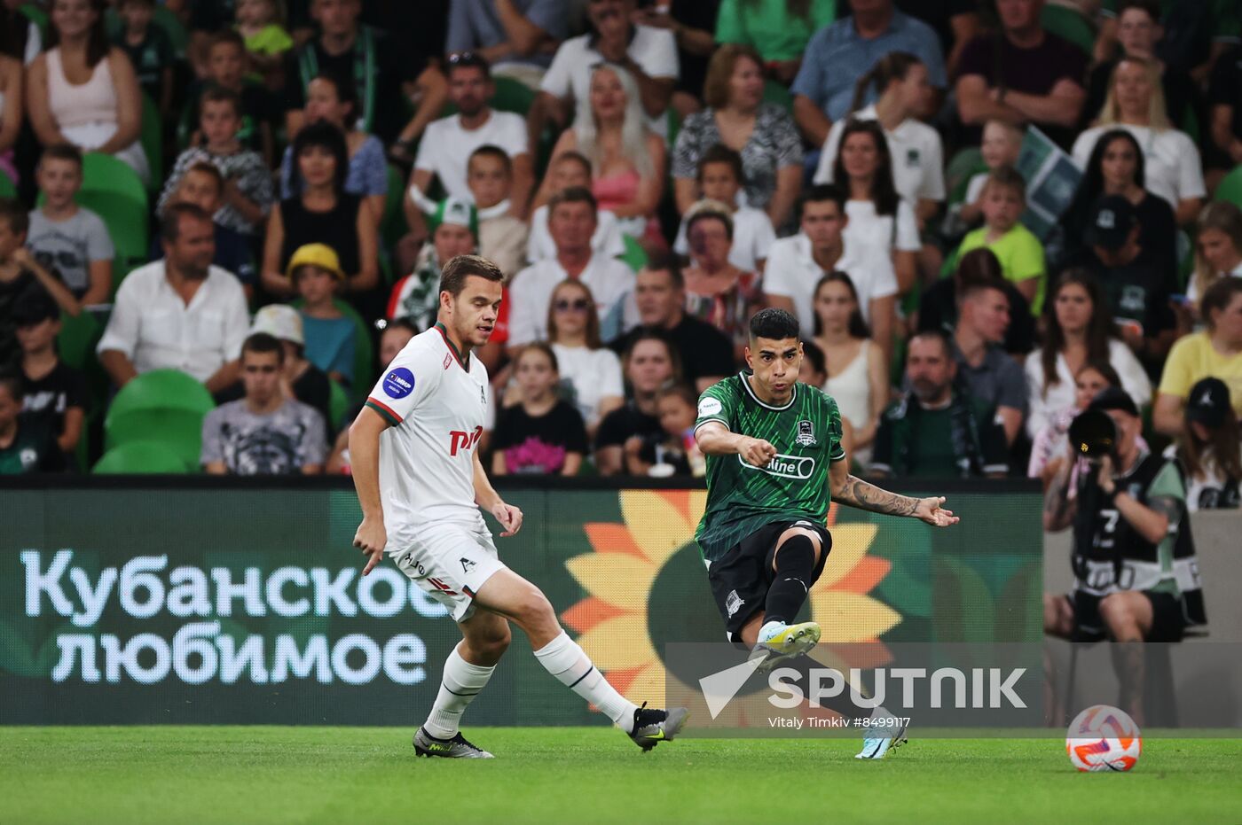 Russia Soccer Premier-League Krasnodar - Lokomotiv