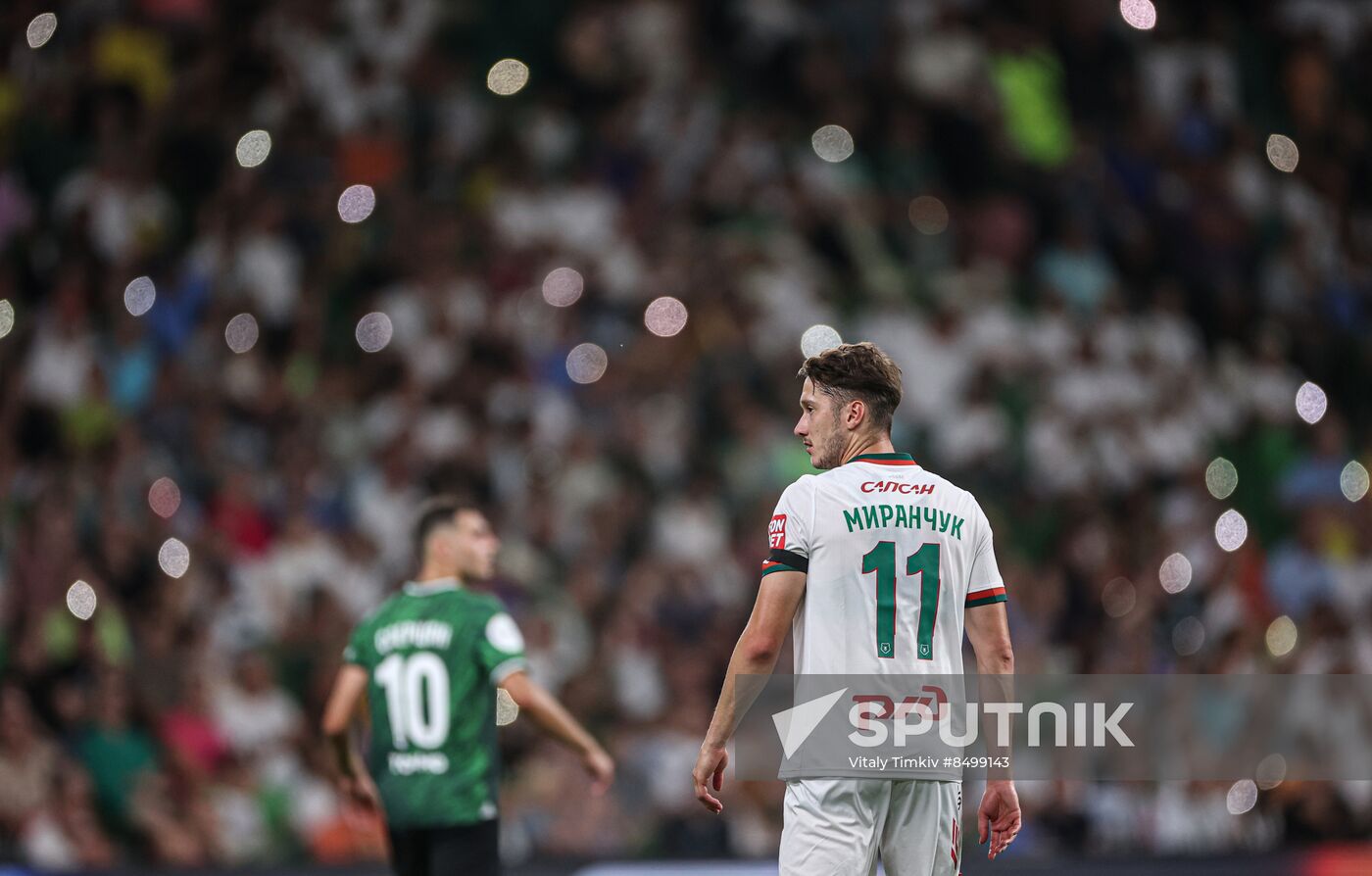 Russia Soccer Premier-League Krasnodar - Lokomotiv