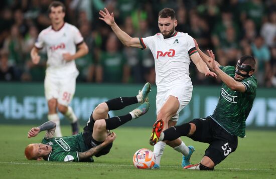 Russia Soccer Premier-League Krasnodar - Lokomotiv