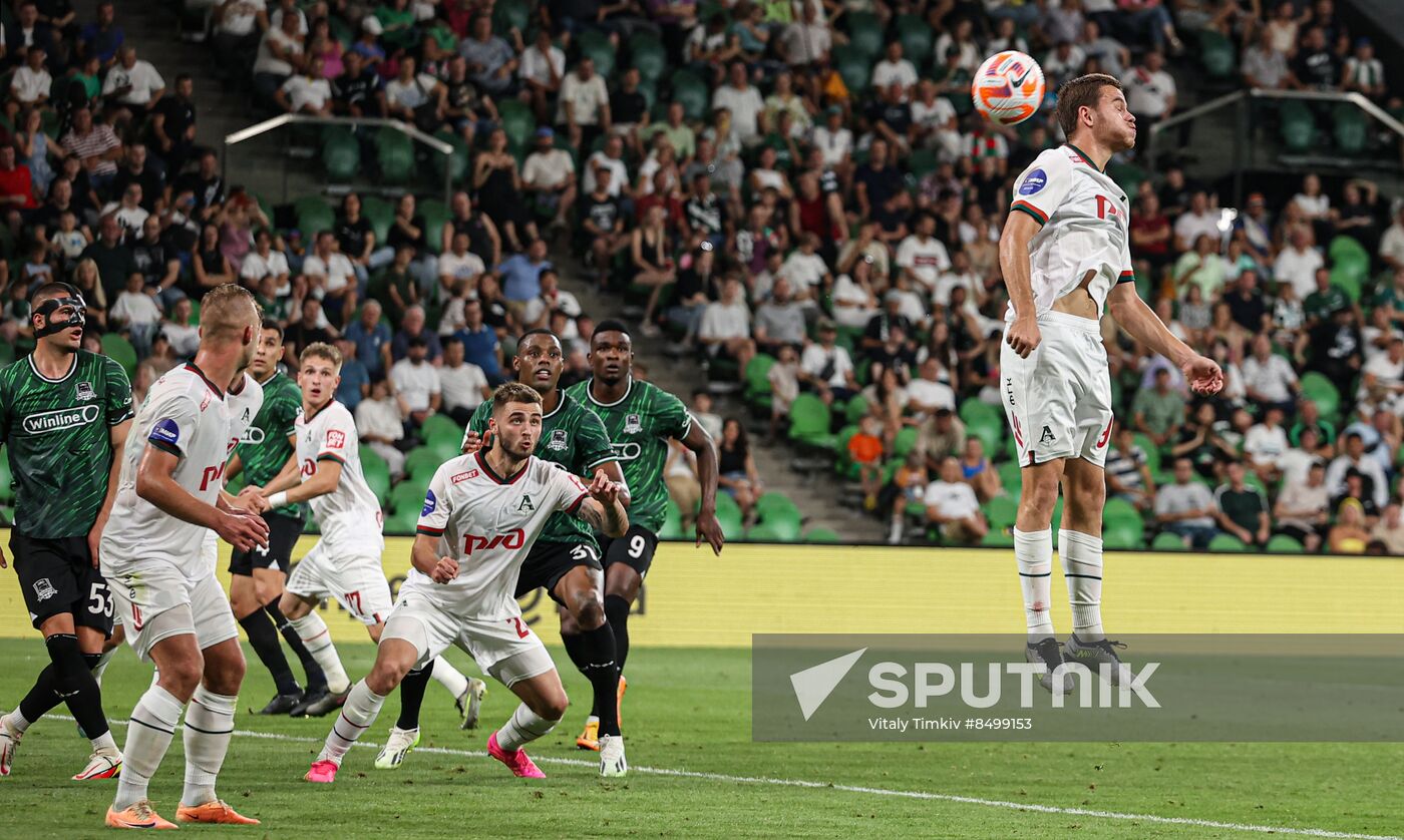 Russia Soccer Premier-League Krasnodar - Lokomotiv