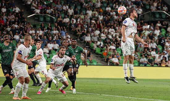 Russia Soccer Premier-League Krasnodar - Lokomotiv