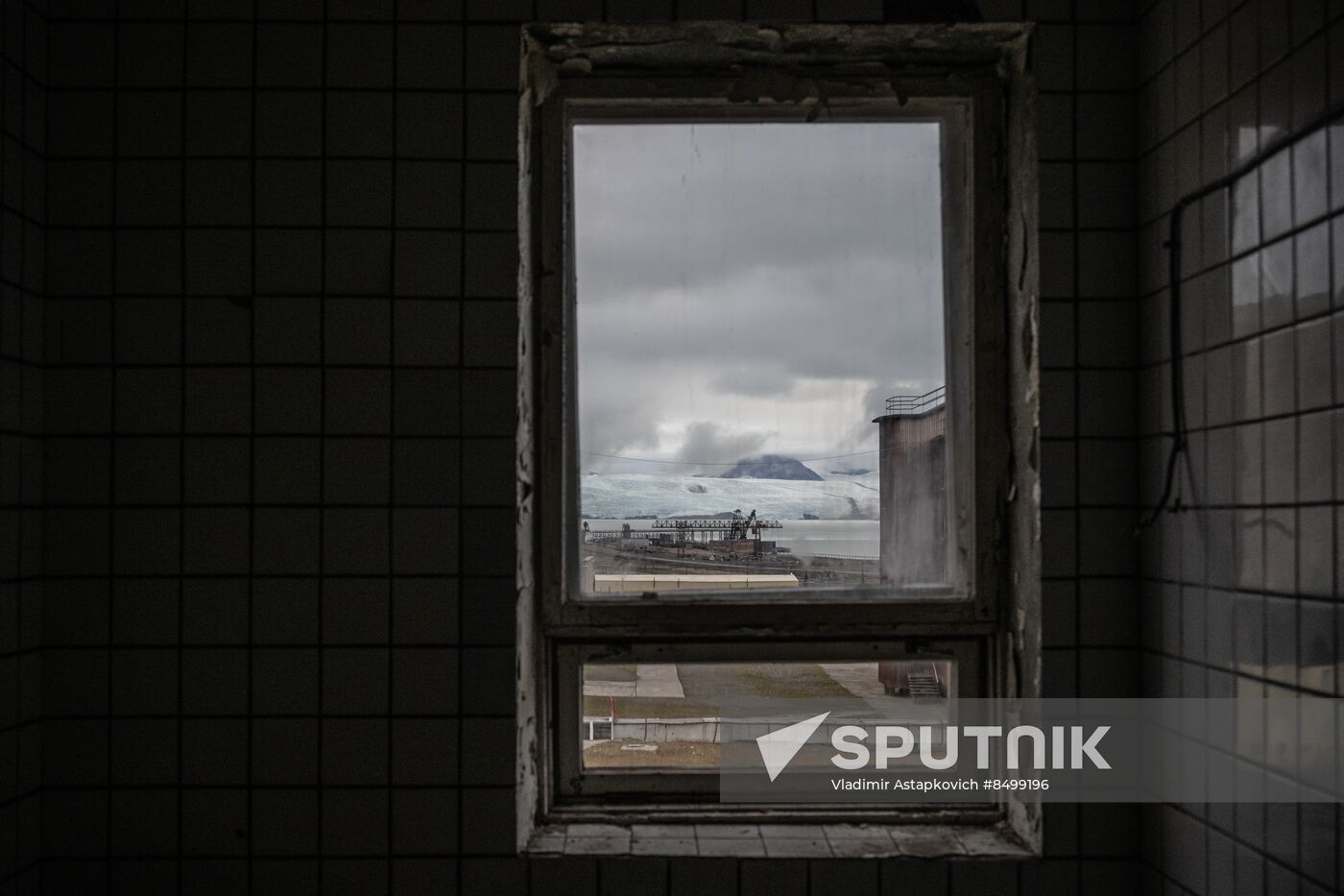 Norway Svalbard Archipelago Pyramiden Settlement