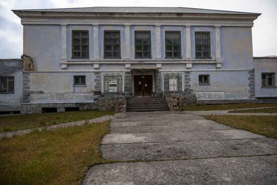 Norway Svalbard Archipelago Pyramiden Settlement