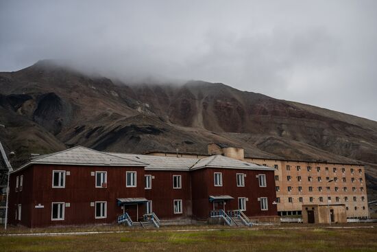 Norway Svalbard Archipelago Pyramiden Settlement