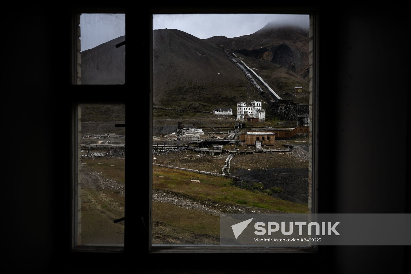 Norway Svalbard Archipelago Pyramiden Settlement