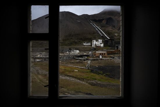 Norway Svalbard Archipelago Pyramiden Settlement