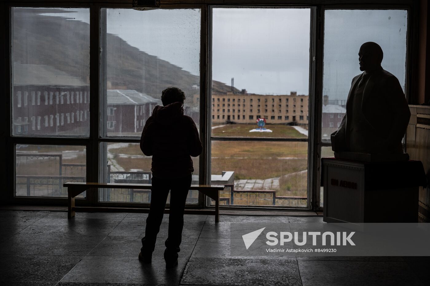 Norway Svalbard Archipelago Pyramiden Settlement
