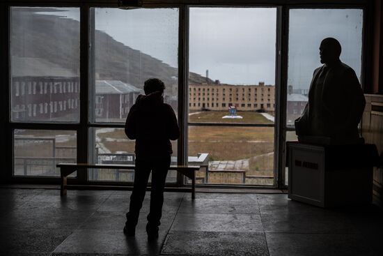 Norway Svalbard Archipelago Pyramiden Settlement