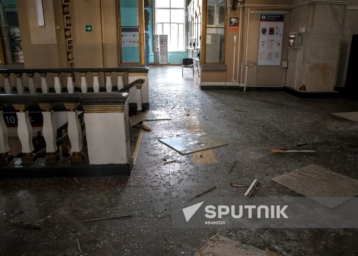Russia Kursk Drone Attack