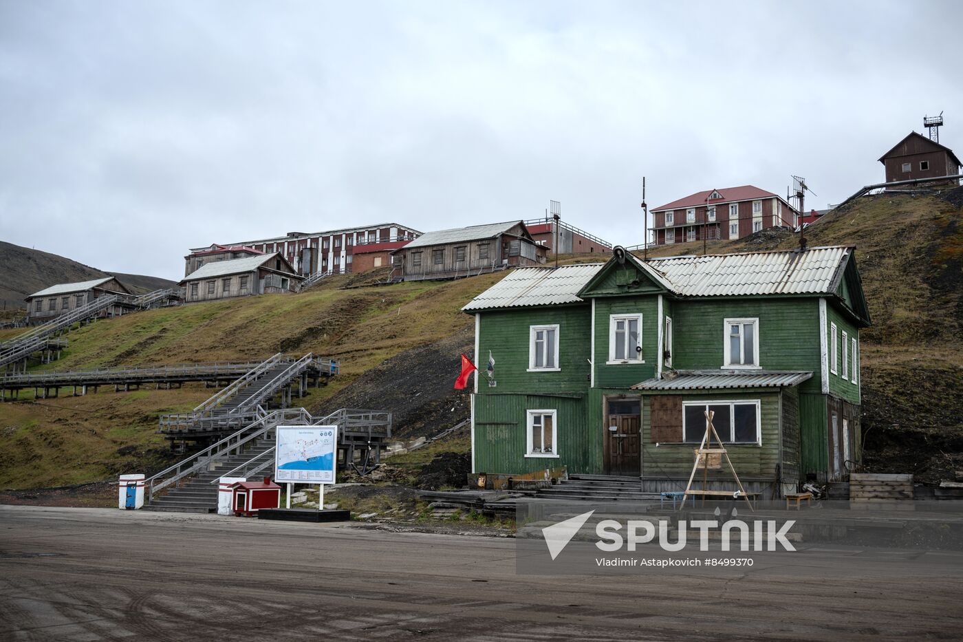 Norway Svalbard Archipelago Barentsburg