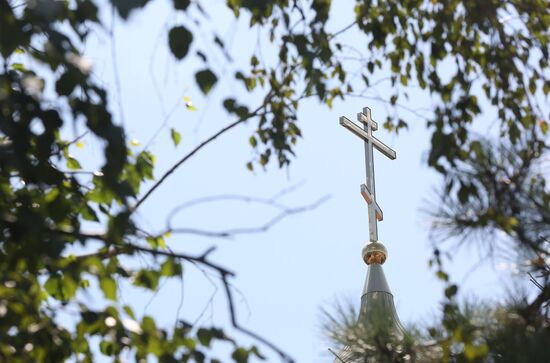 Russia DPR Religion Church Reconstruction