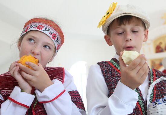 Russia DPR Religion Church Reconstruction