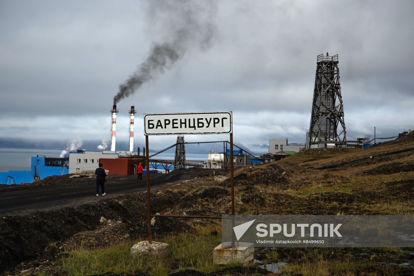 Norway Svalbard Archipelago Barentsburg