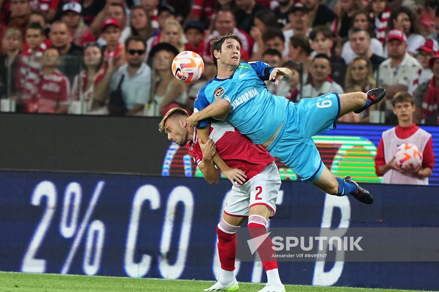 Russia Soccer Premier-League Spartak - Zenit