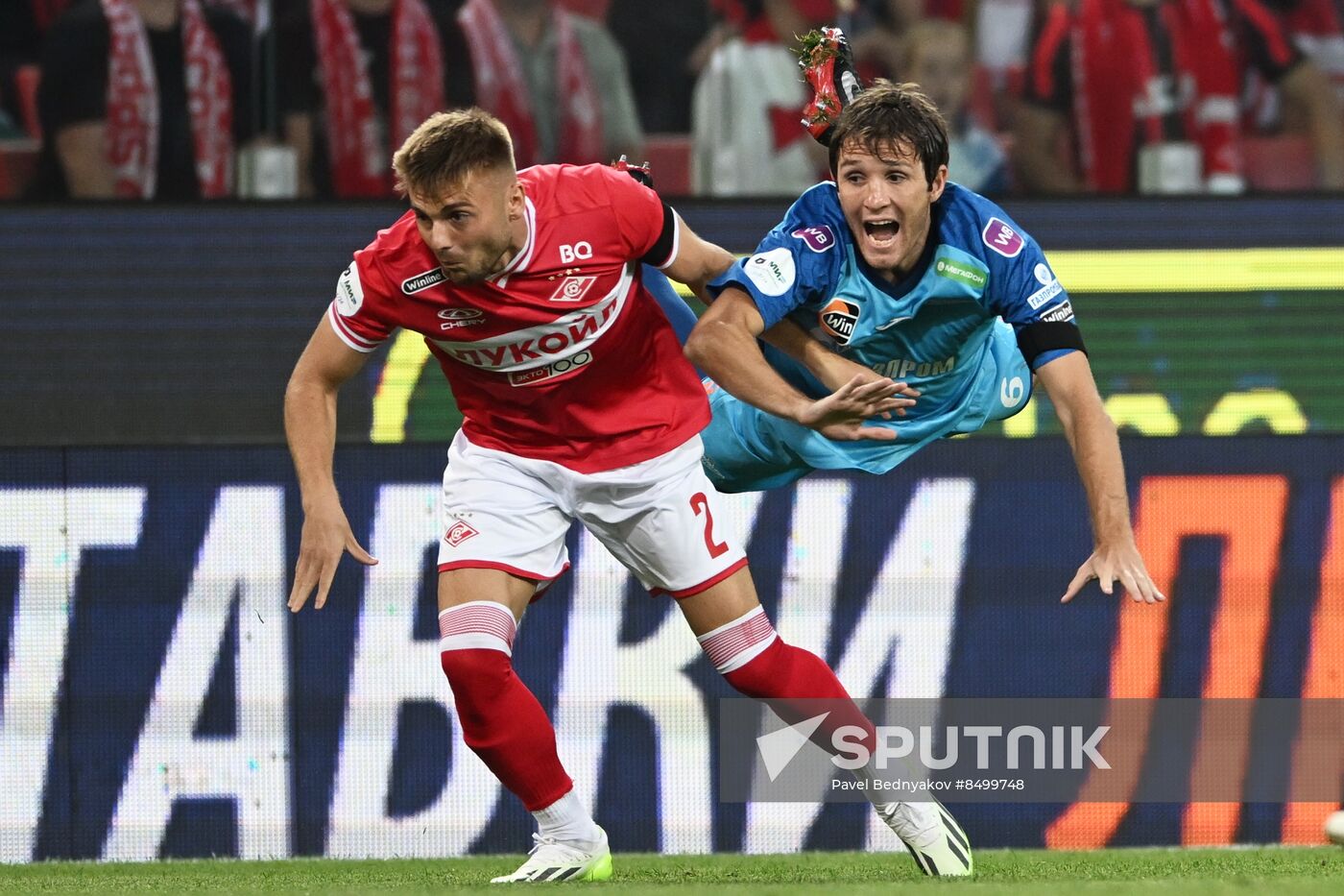 Russia Soccer Premier-League Spartak - Zenit