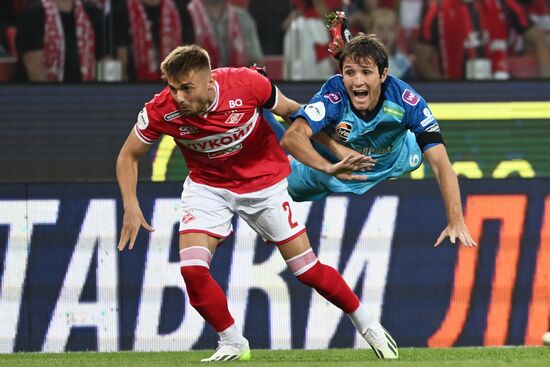 Russia Soccer Premier-League Spartak - Zenit