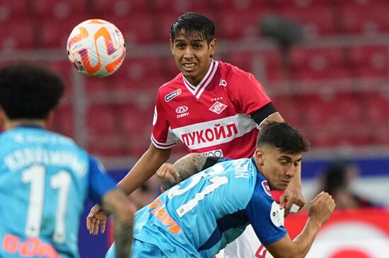 Russia Soccer Premier-League Spartak - Zenit