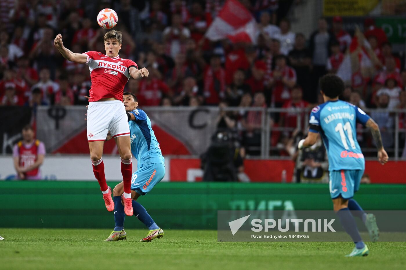 Russia Soccer Premier-League Spartak - Zenit