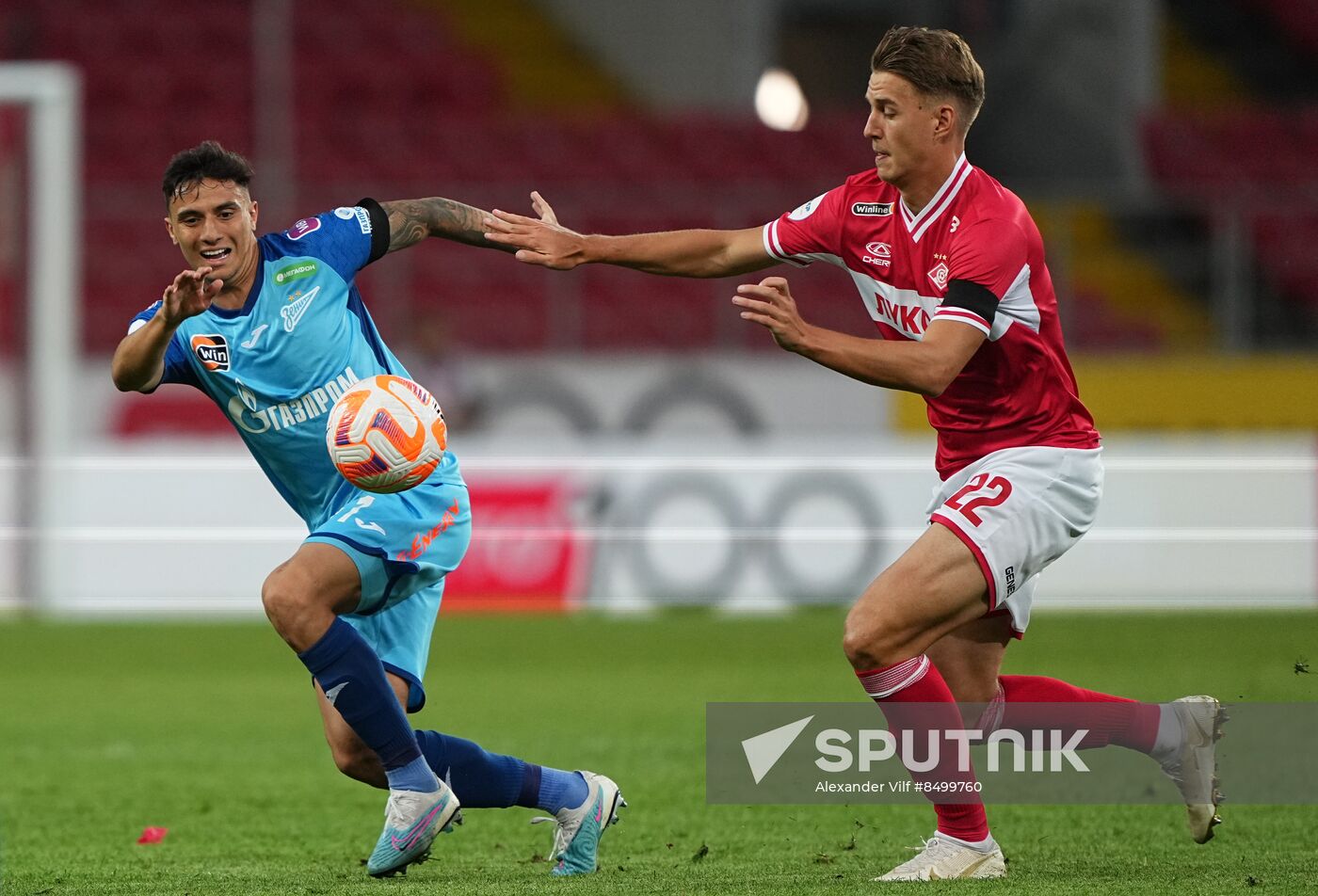 Russia Soccer Premier-League Spartak - Zenit