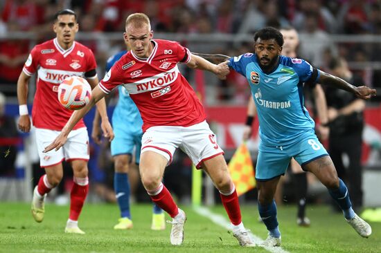 Russia Soccer Premier-League Spartak - Zenit