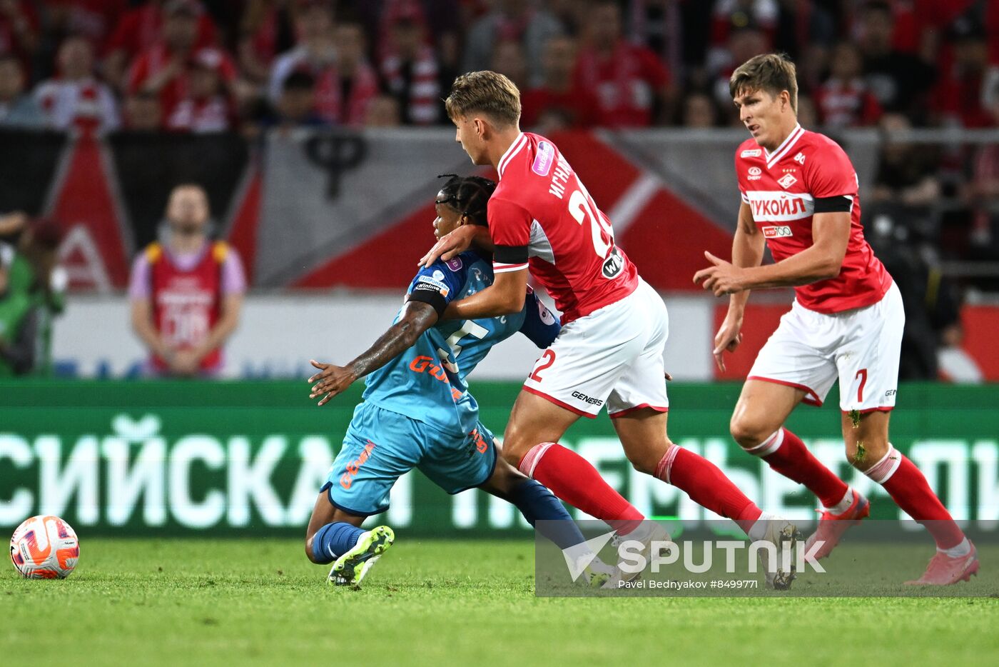 Russia Soccer Premier-League Spartak - Zenit