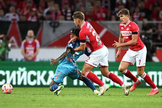 Russia Soccer Premier-League Spartak - Zenit