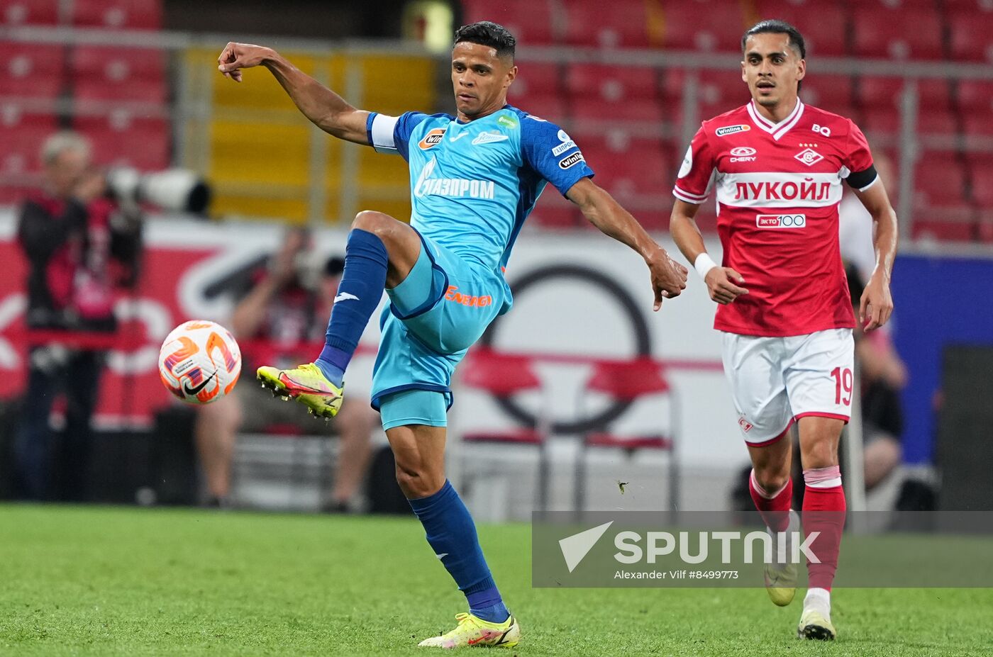 Russia Soccer Premier-League Spartak - Zenit
