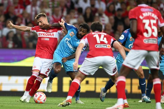 Russia Soccer Premier-League Spartak - Zenit
