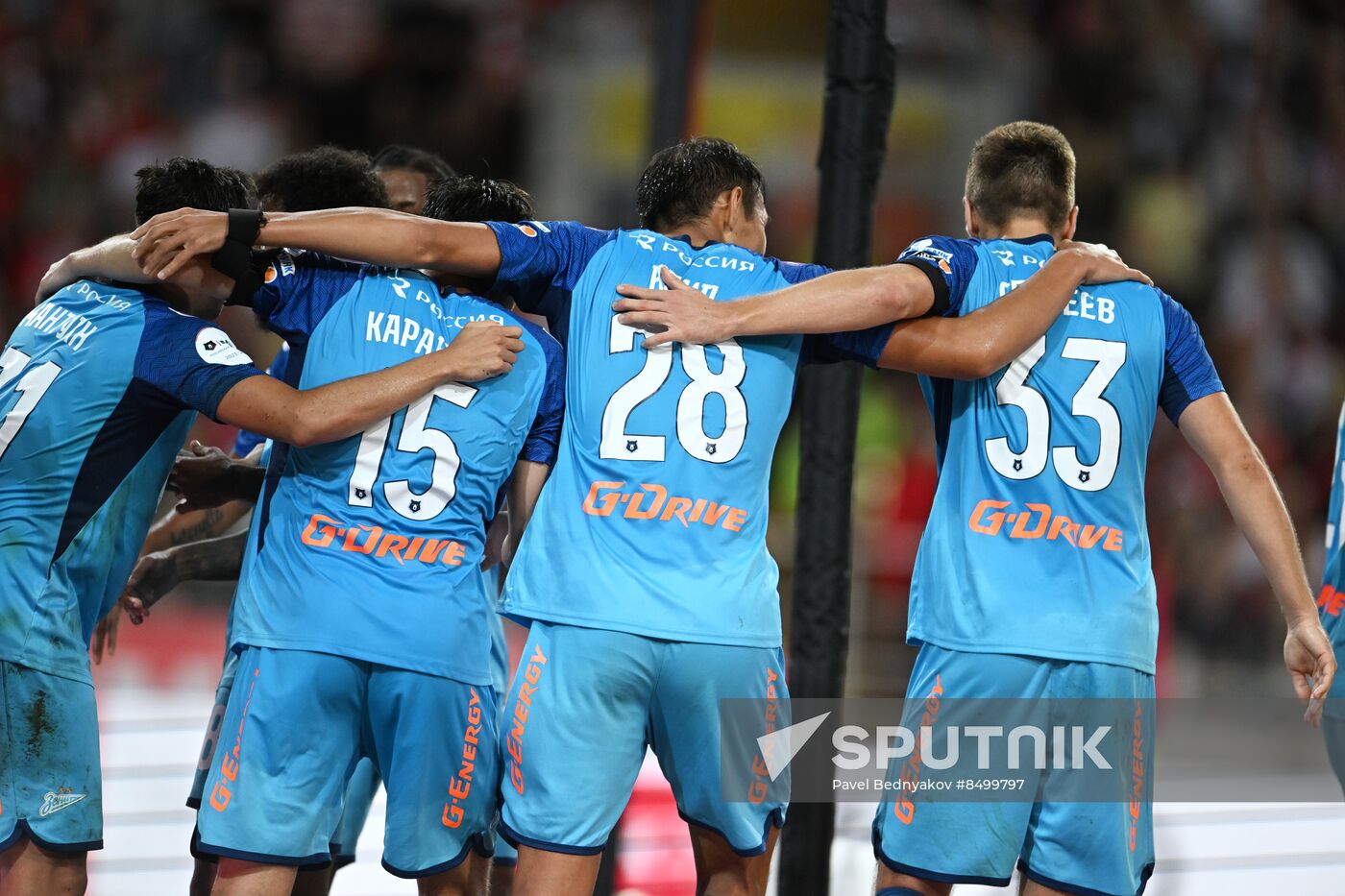 Russia Soccer Premier-League Spartak - Zenit