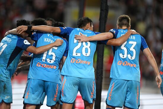 Russia Soccer Premier-League Spartak - Zenit