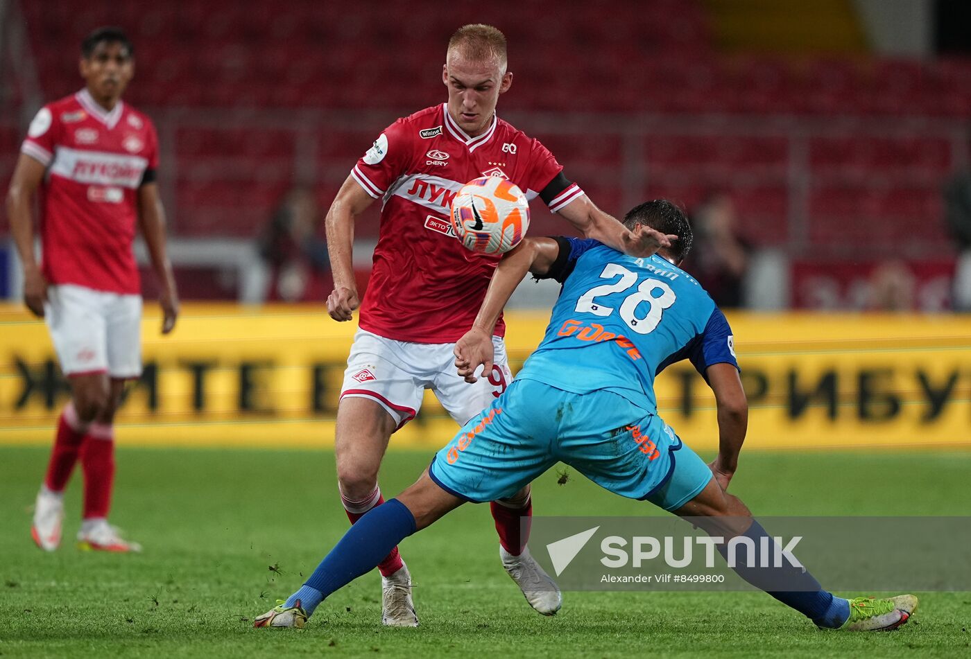 Russia Soccer Premier-League Spartak - Zenit