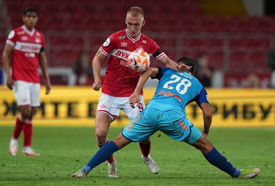 Russia Soccer Premier-League Spartak - Zenit