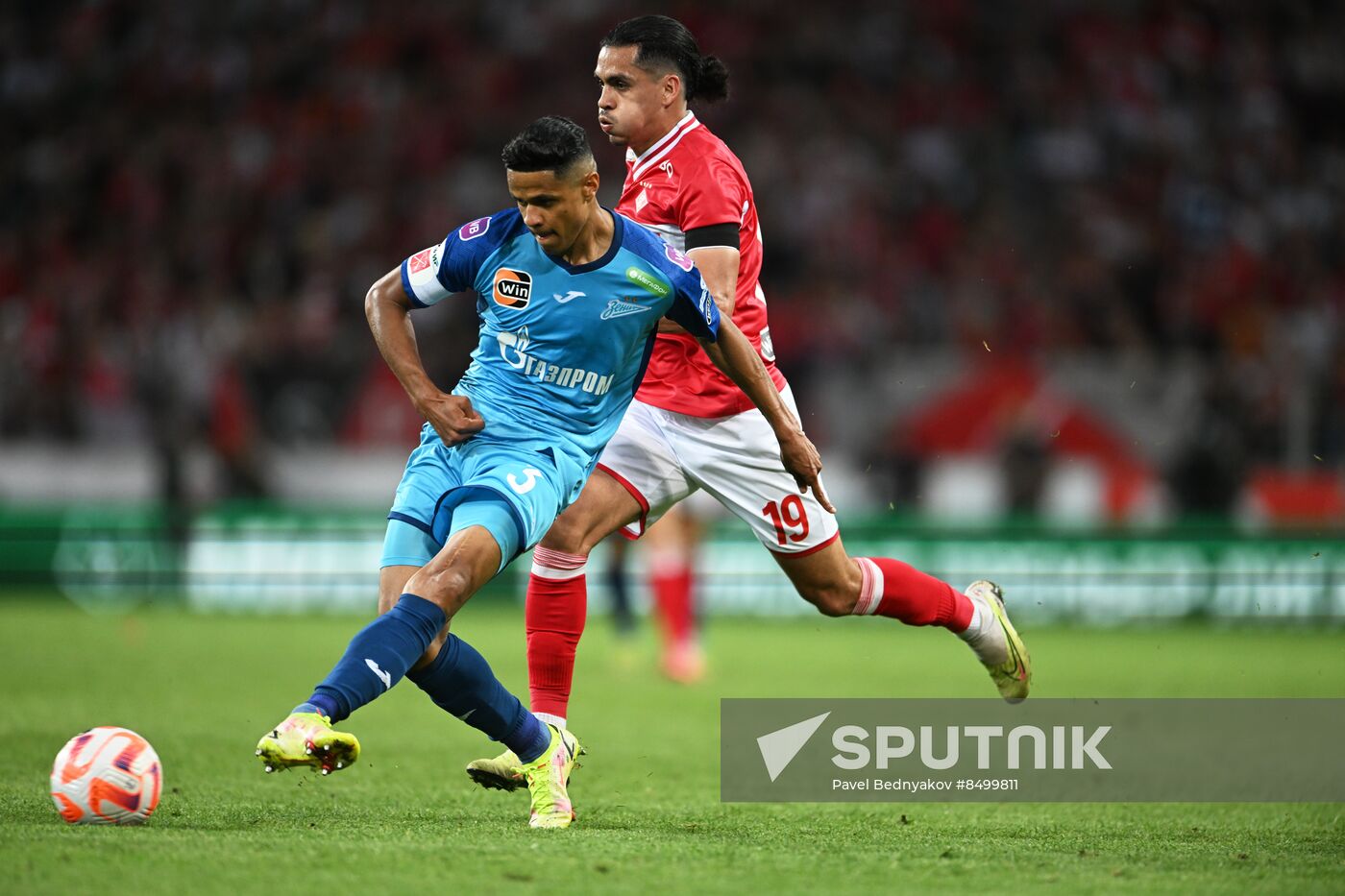 Russia Soccer Premier-League Spartak - Zenit