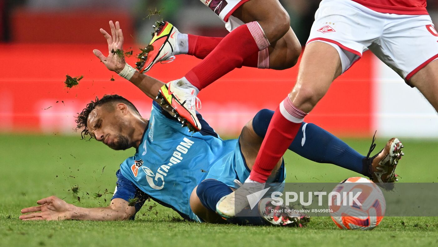 Russia Soccer Premier-League Spartak - Zenit