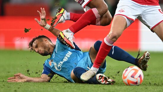 Russia Soccer Premier-League Spartak - Zenit