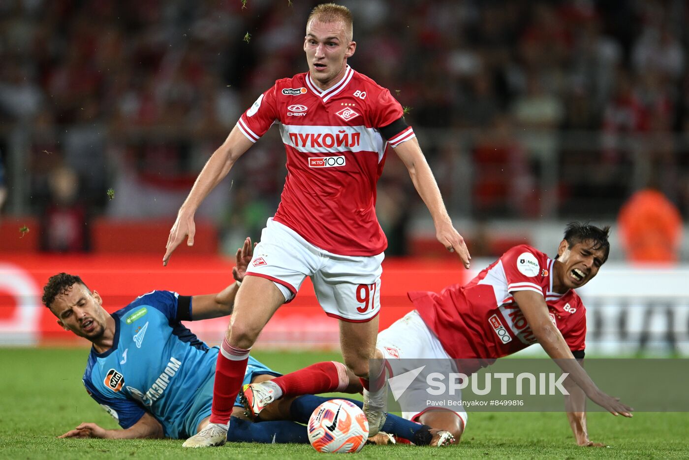 Russia Soccer Premier-League Spartak - Zenit