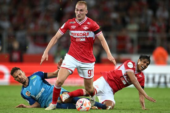 Russia Soccer Premier-League Spartak - Zenit