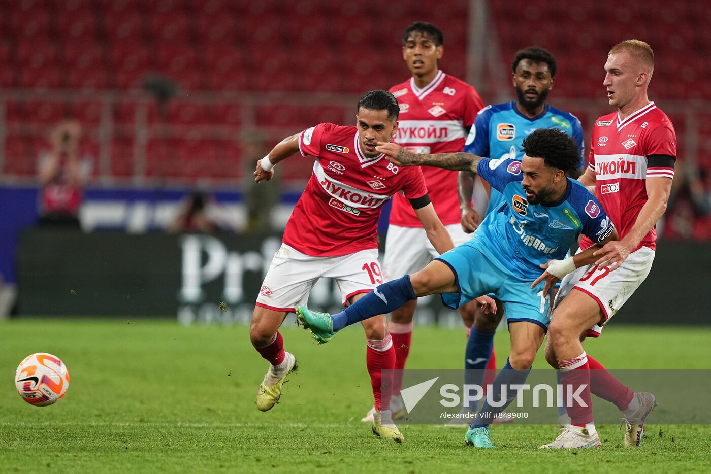 Russia Soccer Premier-League Spartak - Zenit